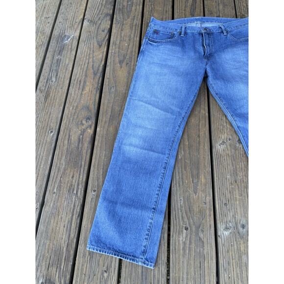 Polo Ralph Lauren Classic Fit 867 Jeans Men’s 34x30 Blue Denim Selvedge - Picture 1 of 16